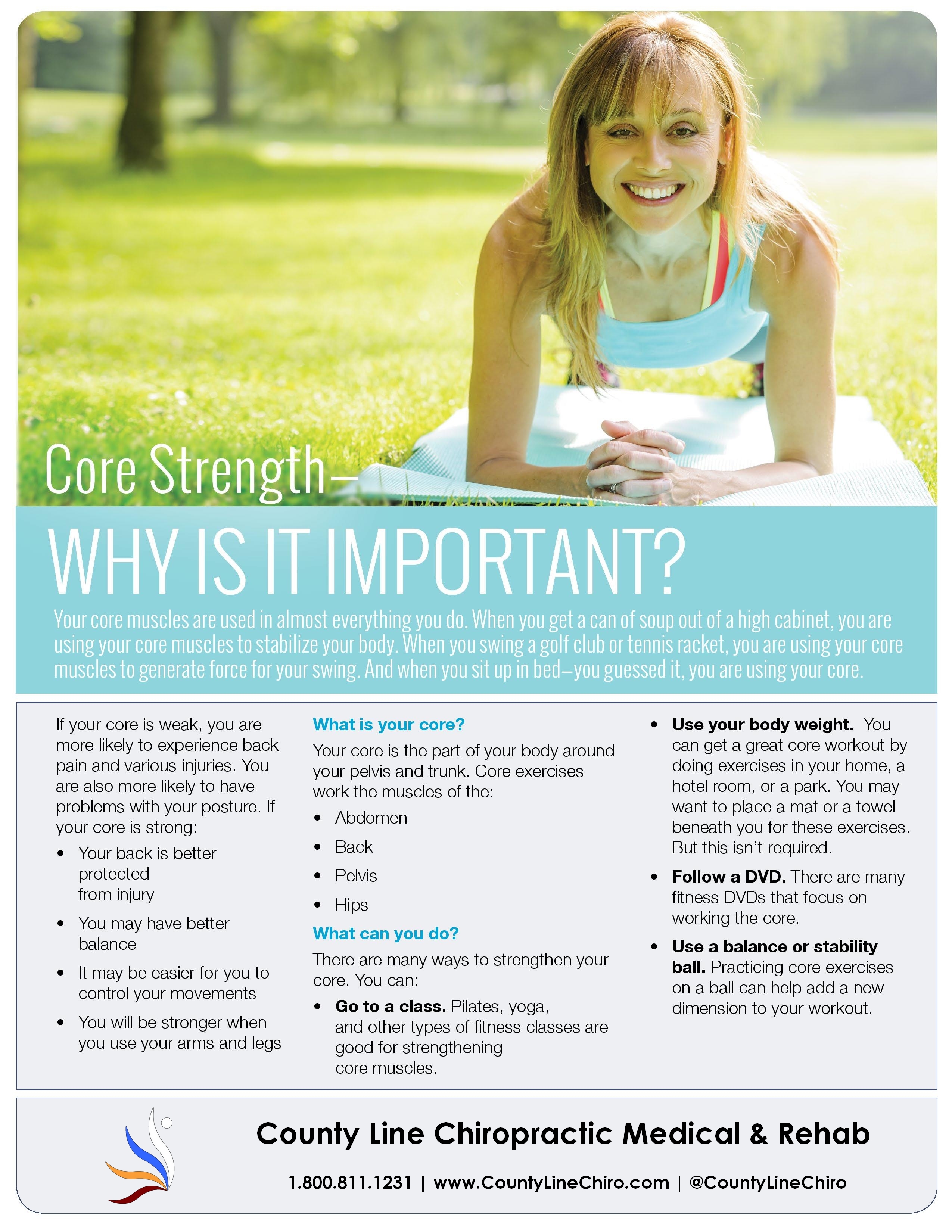 Core Strength – Why Is It Important?