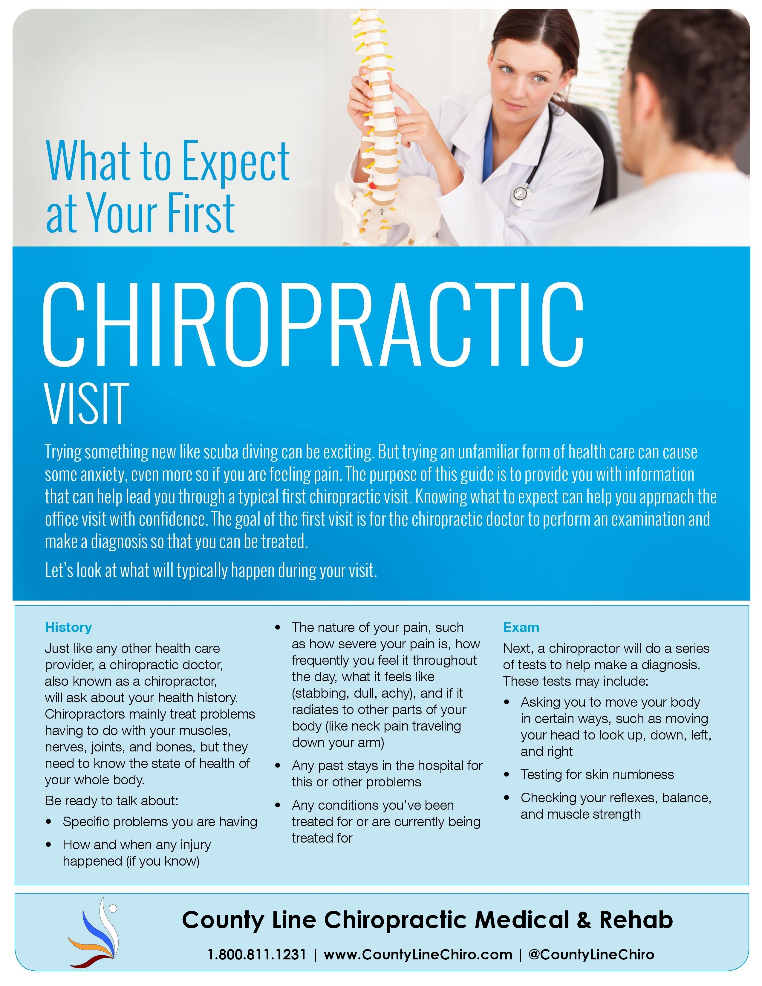 What to Expect at Your First Chiropractic Visit