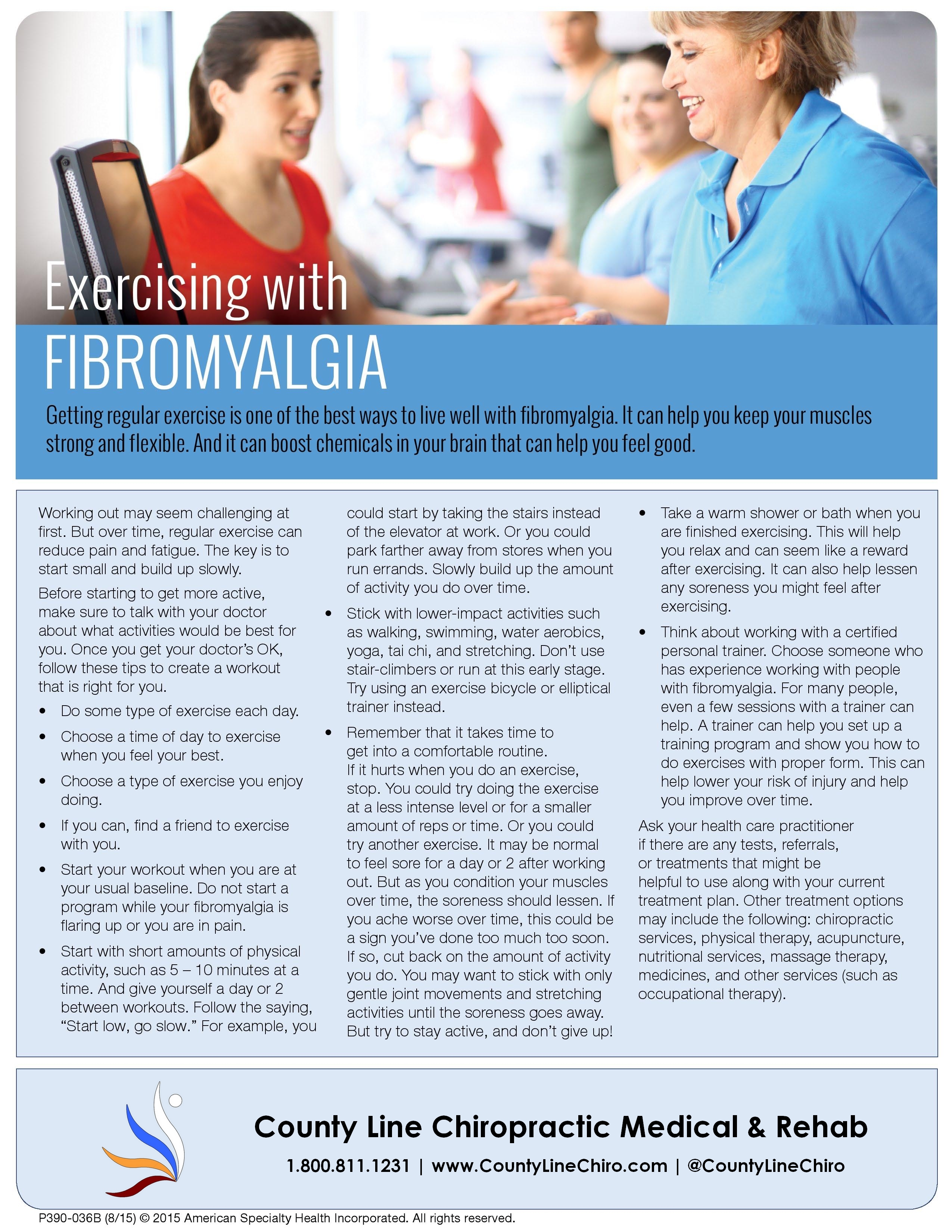 Exercising with Fibromyalgia