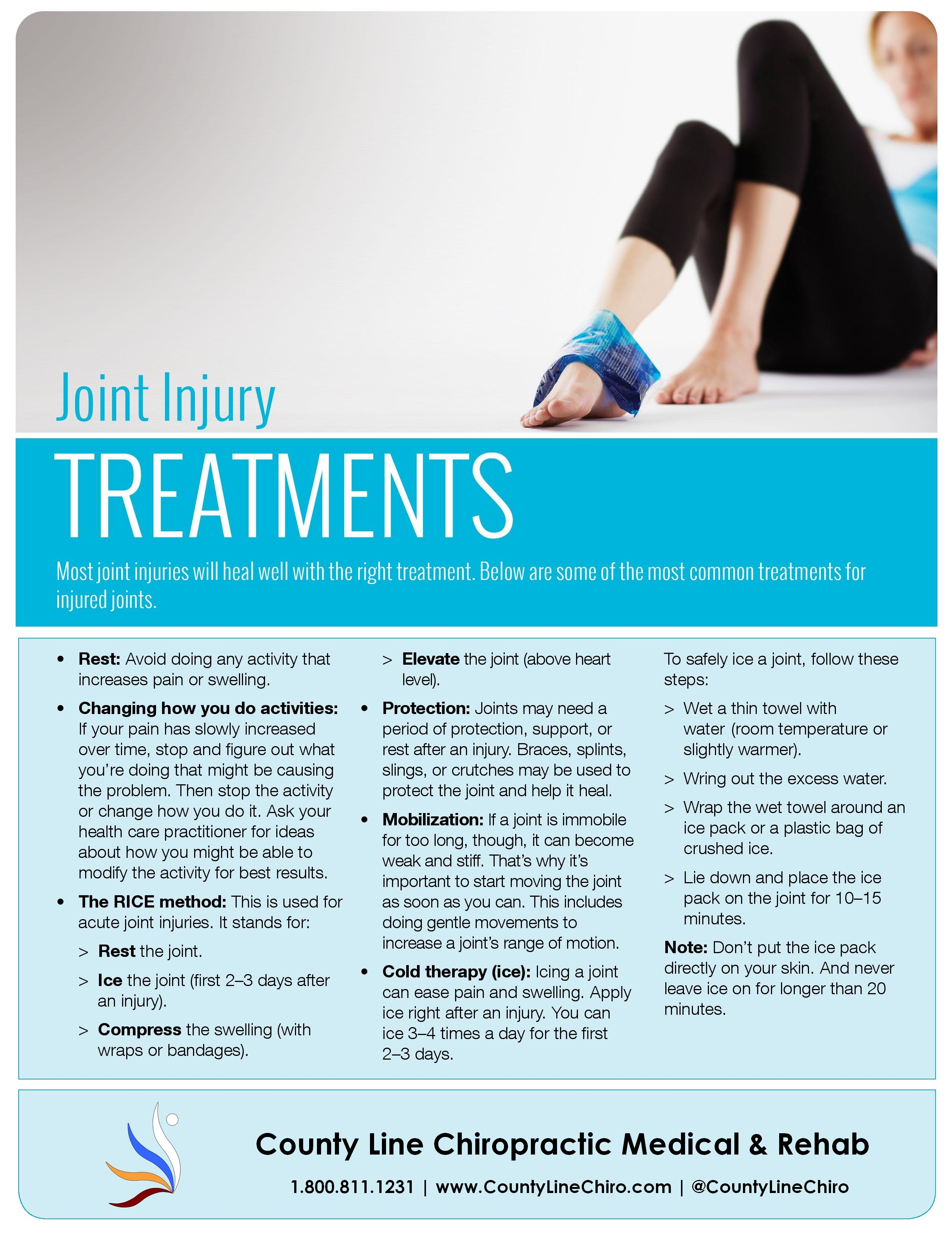 Joint Injury Treatments