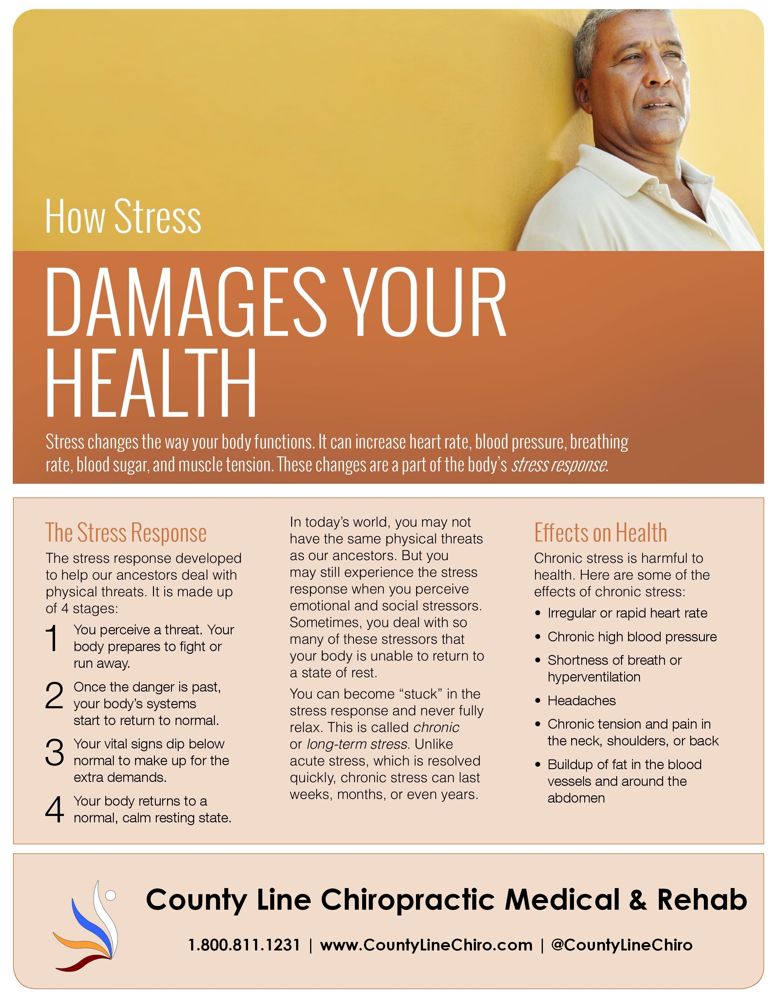 How Stress Damages Your Health